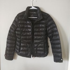 Calvin Klein black puffer down jacket
